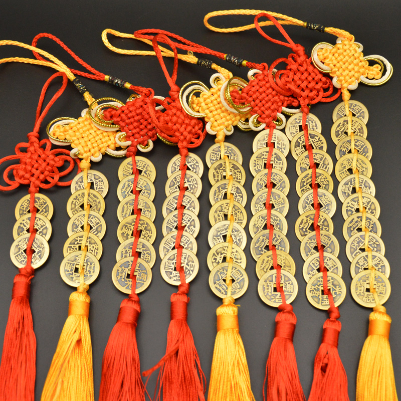 Car Accessories Bangi - 중국어 수동 매듭 Fengshui 행운의 부적