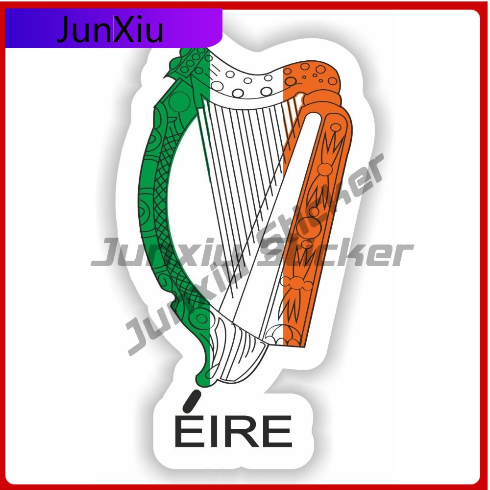 Car Accessories Ireland - 아일랜드 국기 하프 에일 사인 쉴드