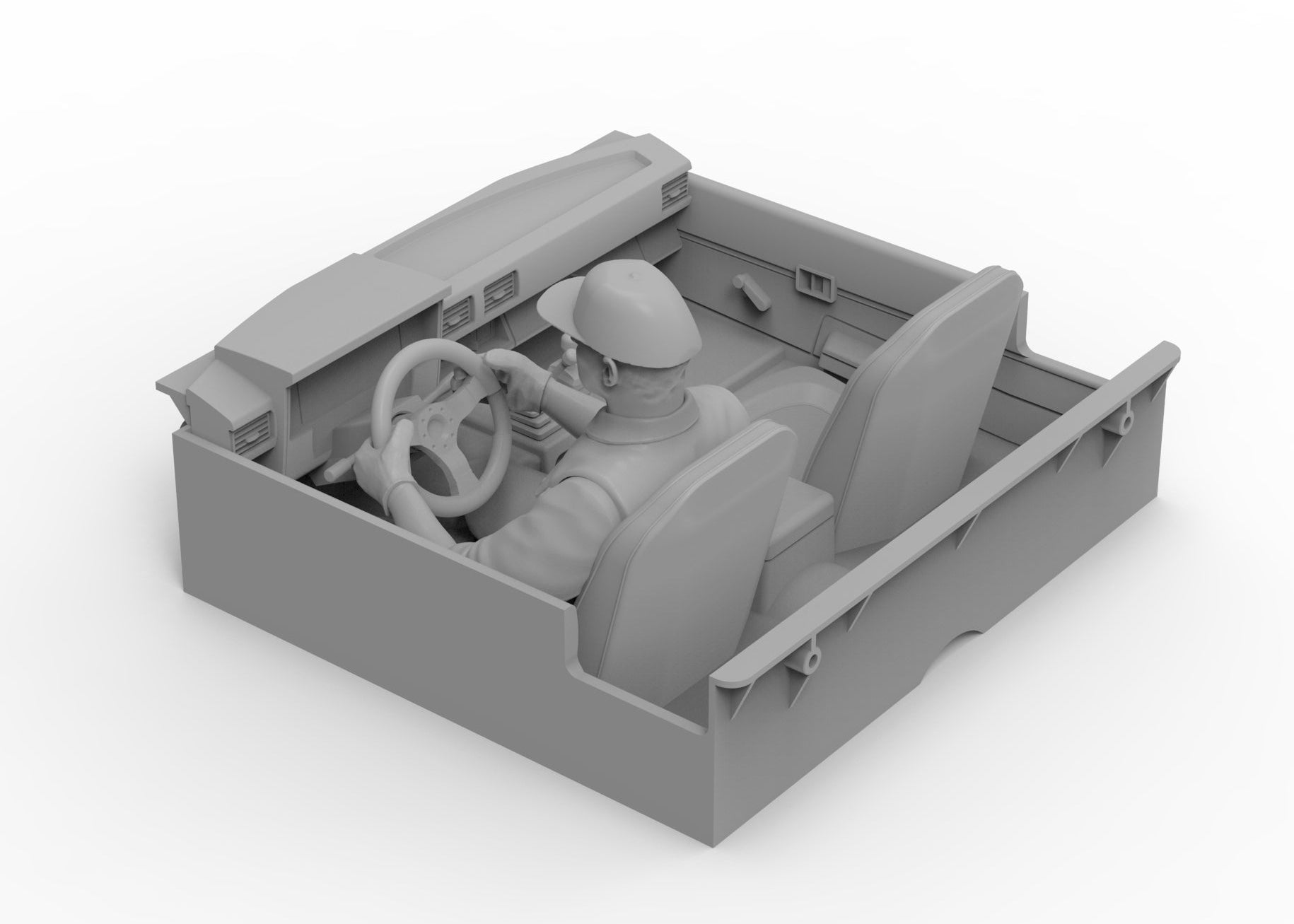 Car Accessories Low Price - Axial SCX10 III RC 크롤러 내부