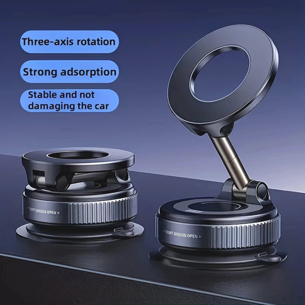 Car Cup Holder Expander - MagSafe 자석 차량용 휴대폰 거치대 360