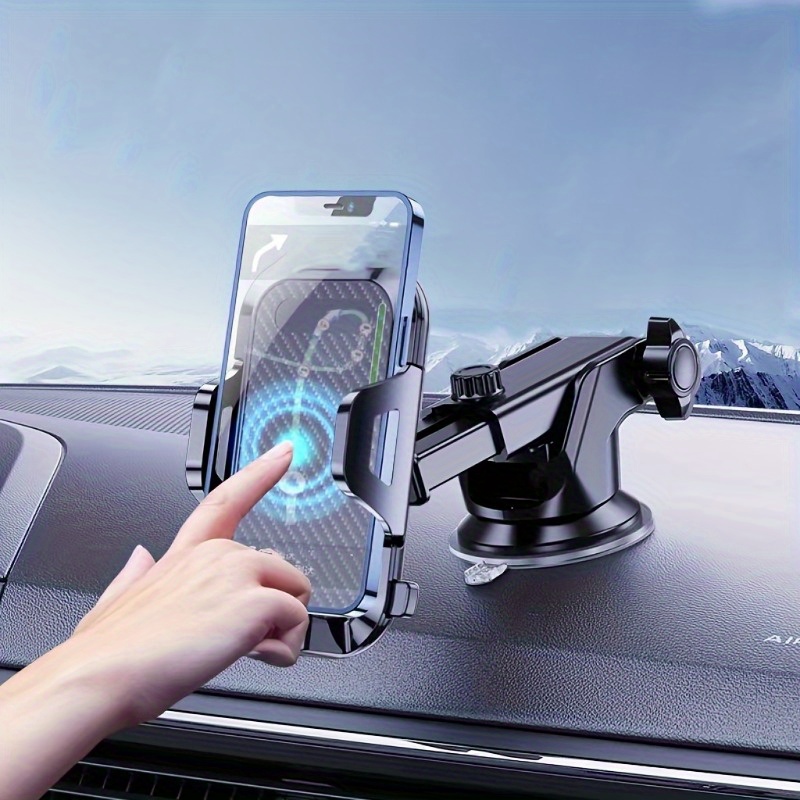 Car Cup Holder Expander - 1개의 범용 자동차 휴대폰 거치대 -