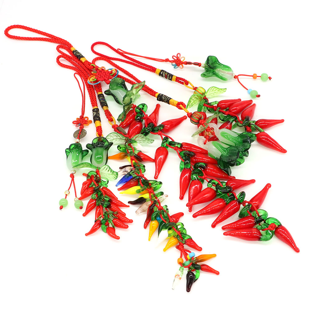 마스코트 부 행운의 황동 동전 칠리 양배추 토마토 키  - Car Accessories Bangi 리뷰 및 가격