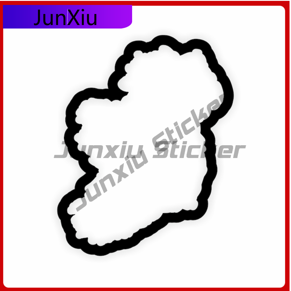 아일랜드 아웃라인 스티커 트럭 보트용 고품질 자동차 액 - Car Accessories Ireland 리뷰 및 가격