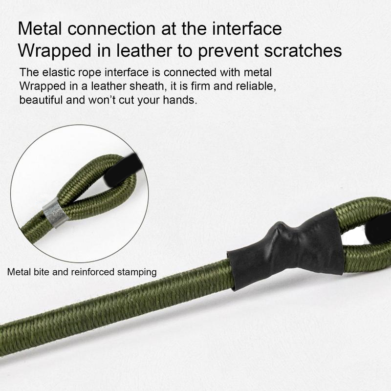 30-210cm 7mm 포장 밧줄 실버 후크가있는 탄성 - Car Accessories Roof Rack 리뷰 및 가격