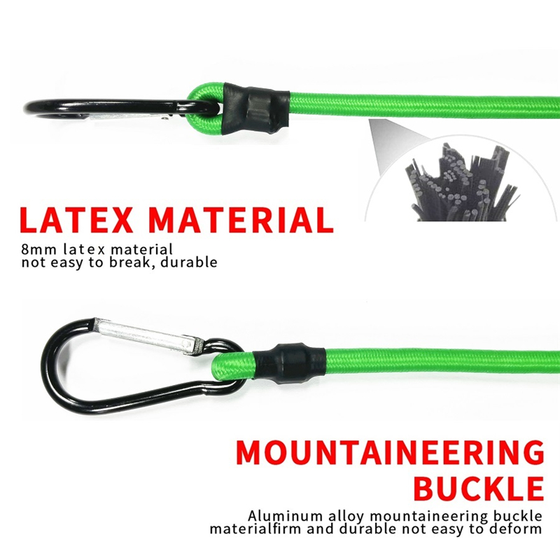 30cm-210cm 텔레스코픽 탄성 로프 후크 탄성 로 - Car Accessories Roof Rack 리뷰 및 가격