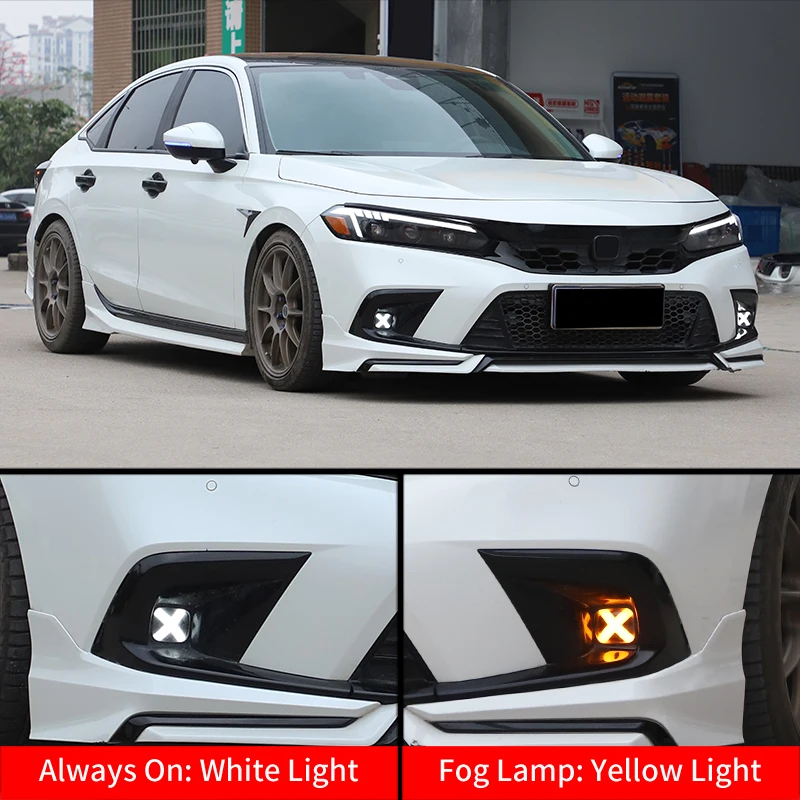 혼다 시빅 10세대 11세대용 X-안개등 어셈블리 - Car Accessories Xcent 리뷰 및 가격