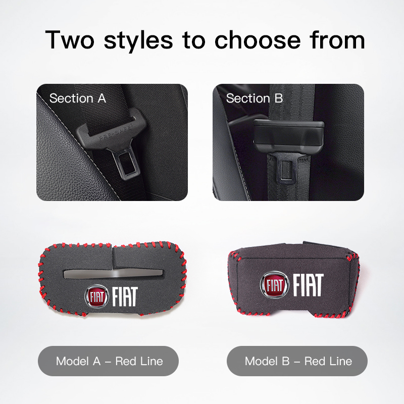 2개입 자동차 로고 시트 안전벨트 버클 커버, 피아트  - Car Accessories Low Price 리뷰 및 가격