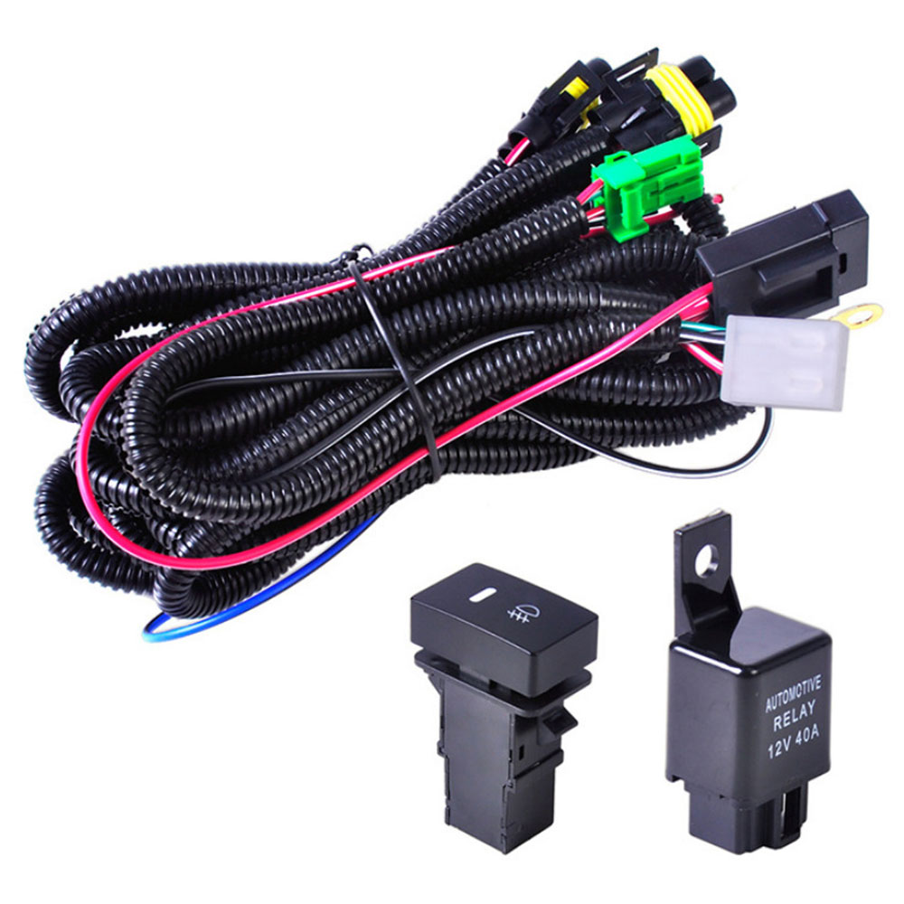 자동차 안개등 와이어 하네스 소켓 스위치 표시기 키트, - Car Accessories Xcent 리뷰 및 가격