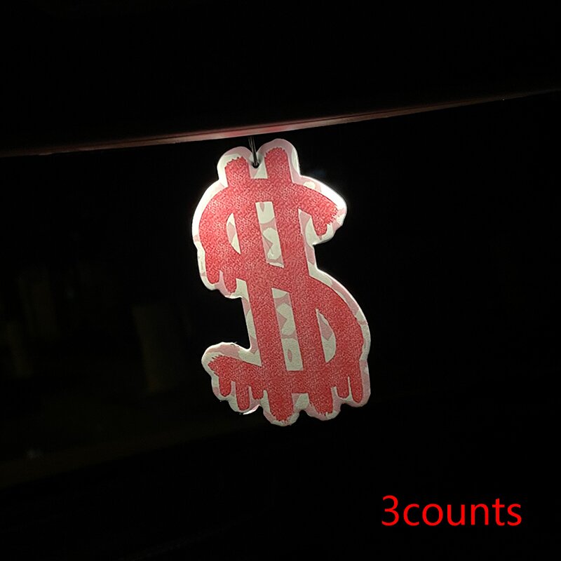 핑크걸이 가장 좋아하는 달러 지폐 모양의 프리지아와 영 - Car Accessories Juicy Couture 리뷰 및 가격
